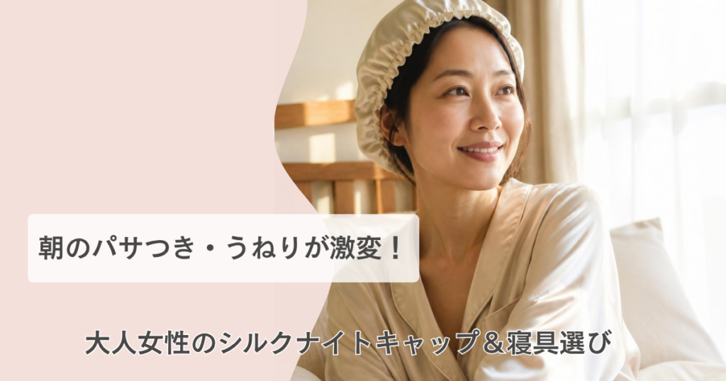 シルク ナイトキャップ